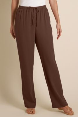 Silk Drawstring Pant