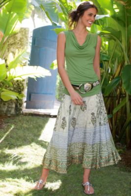 Silk Sureya Skirt