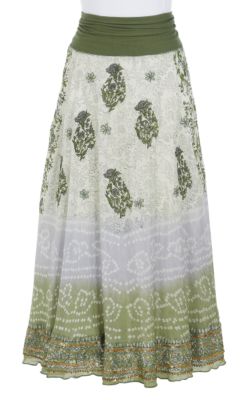 Petite Silk Sureya Skirt