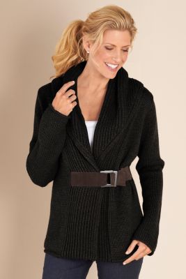 Women's Country Weekend Sweater - Black