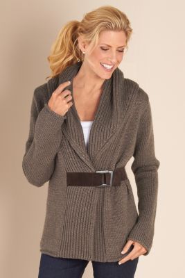 Women's Country Weekend Sweater - Brown