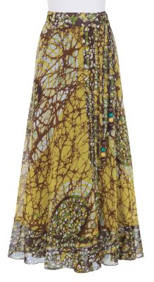 Batik Wrap Skirt
