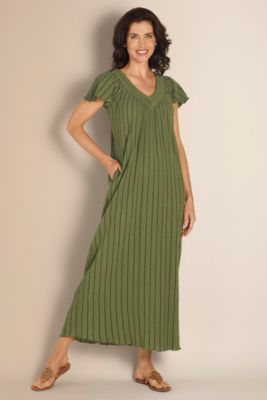 Santorini Gauze Gown