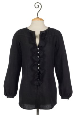 Women's Ruffle Poet Shirt