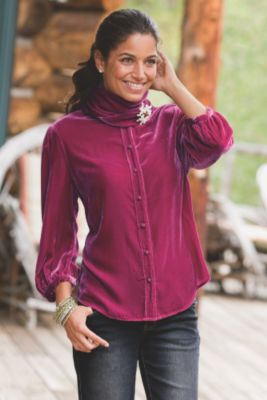 Velvet Valencia Top