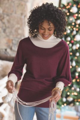 Layered Look Sweater