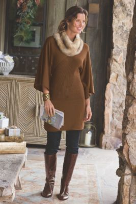 Convertible Collar Sweater