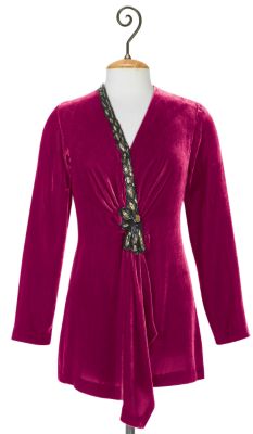 Women's Venetian Velvet Shirt