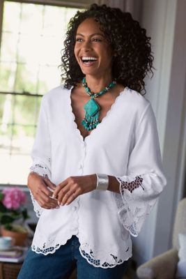 Women's Half Moon Bay Top - White