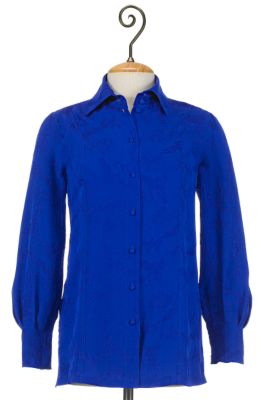 Silk Cloque Shirt