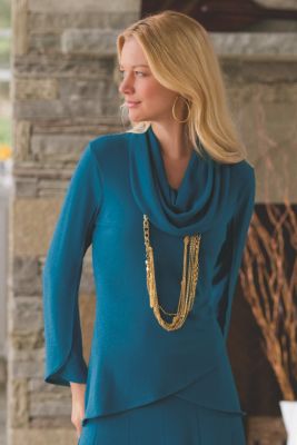 Womens Garbo Contour Top