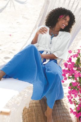 Women's Weekend Gauze Skirt I