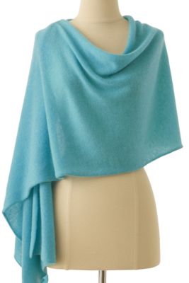 Cashmere Scarf - Blue