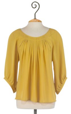 Silk Peasant Shirt