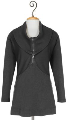 Plus Size Time Out Tunic Shirt - Black
