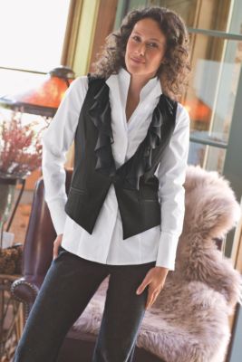 Removable Ruffle Vest