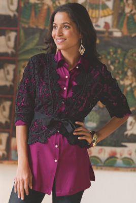 Roma Lace Top