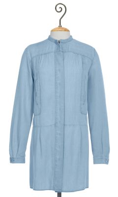 Petite Tencel Denim Shirt