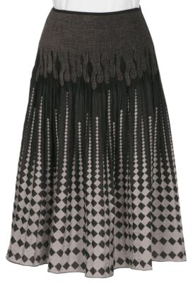 Reversible Looking Glass Skirt