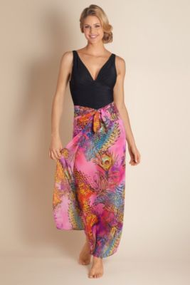 Versatile Peacock Sarong