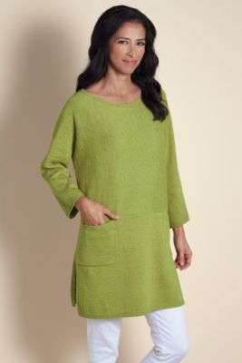 Petite Paris Boatneck - Green