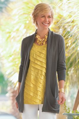 Petite Top It Off Cardigan