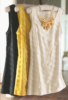 Silk Tiered Tank