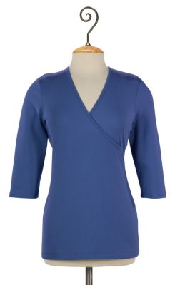 Women's Longer Length Ballerina Tee - Blue