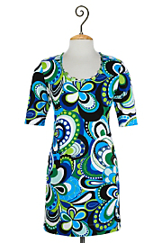 Womens Aquarius Tunic - Blue