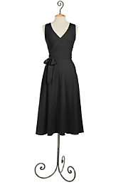 Little Wrap Dress - Black