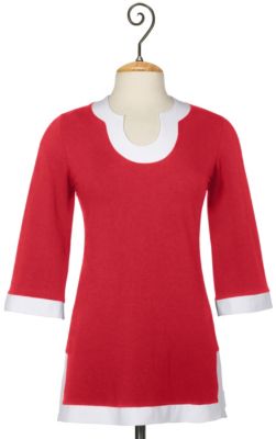 Plus Size P.O.S.H Tunic Shirt - Pink