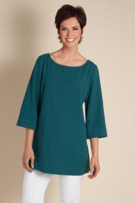 Women's Great Gauze Tunic - Green