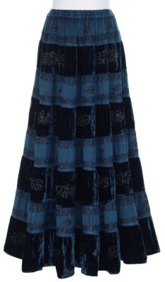 Tall Paris Nights Skirt Tall - Blue