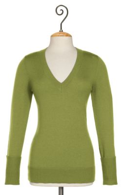 Fine Merino Sweater - Green