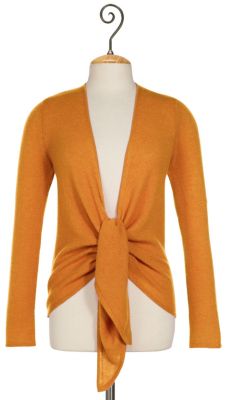Plus Size Nadine Cashmere Sweater - Yellow