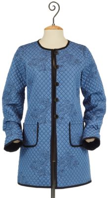 Tall Reversible Retro Jacket - Blue