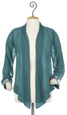 Glitter Topper Shirt - Green