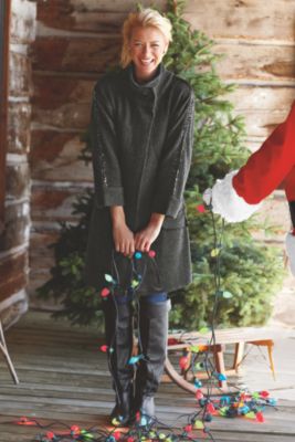 Tres Chic Sweater Coat