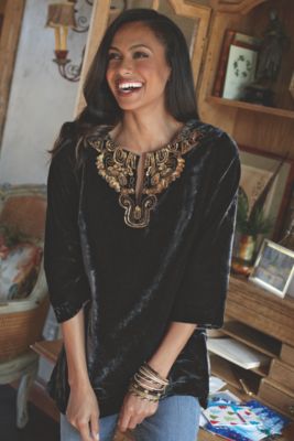 Venetian Velvet Tunic