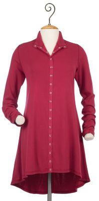Petites Tie Back Cardigan Sweater - Pink