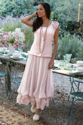 Silk Colette Skirt