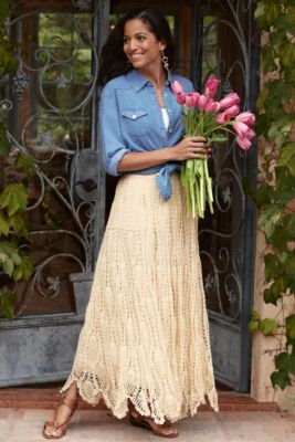 Camilla Crochet Skirt
