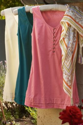 Cotton Double Layer Tank