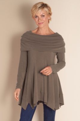 Women's B'call Tunic  - PEWTER