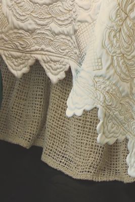 Raw Silk Woven Bedskirt