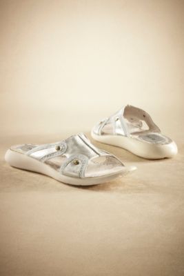 Perlina Foxy Slide - White