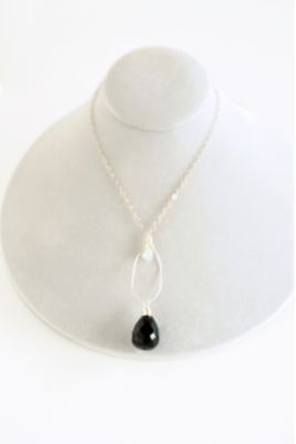 Wire Wrapped Stone Necklace