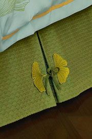 Trellis Jacquard Bedskirt
