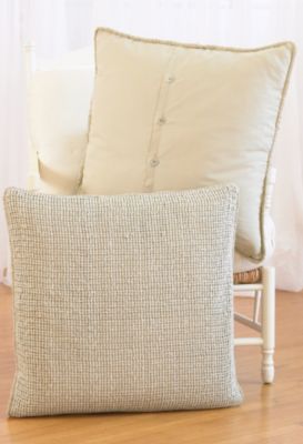 Raw Silk Woven Euro Sham