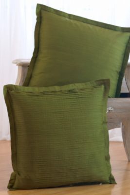Silk Pintucked Euro Sham